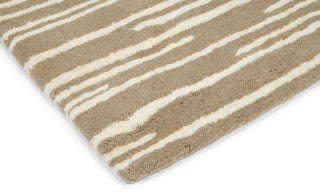 Brink and Campman Slub Mist Area Rug by Florence Broadhurst Corner Image