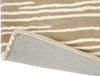 Brink and Campman Slub Mist Area Rug by Florence Broadhurst Fold Image