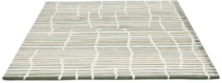 Brink and Campman Tortoiseshell Stripe Jade Area Rug by Florence Broadhurst Angle Image