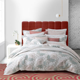 Brink and Campman Turnabouts Claret Area Rug by Florence Broadhurst Room Image Feature