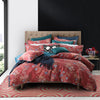 Brink and Campman Turnabouts Claret Area Rug by Florence Broadhurst Room Image Feature
