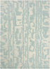 Brink and Campman Waterwave Stripe Pearl Area Rug by Florence Broadhurst main image