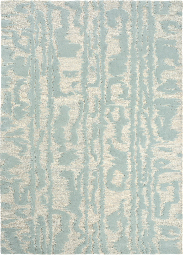 Brink and Campman Waterwave Stripe Pearl Area Rug by Florence Broadhurst main image