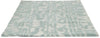 Brink and Campman Waterwave Stripe Pearl Area Rug by Florence Broadhurst Angle Image
