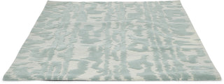 Brink and Campman Waterwave Stripe Pearl Area Rug by Florence Broadhurst Angle Image