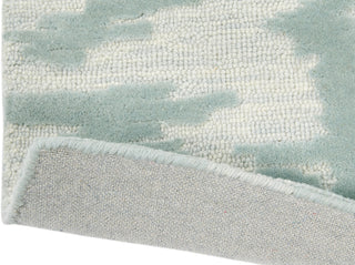 Brink and Campman Waterwave Stripe Pearl Area Rug by Florence Broadhurst Fold Image