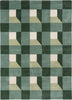 Brink and Campman Blocks Fern Area Rug by Harlequin main image