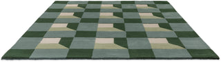 Brink and Campman Blocks Fern Area Rug by Harlequin Angle Image