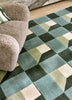 Brink and Campman Blocks Fern Area Rug by Harlequin Room Image Feature