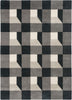 Brink and Campman Blocks Slate Area Rug by Harlequin main image