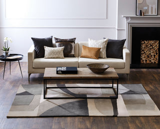 Brink and Campman Bodega Stone Area Rug by Harlequin Room Image Feature