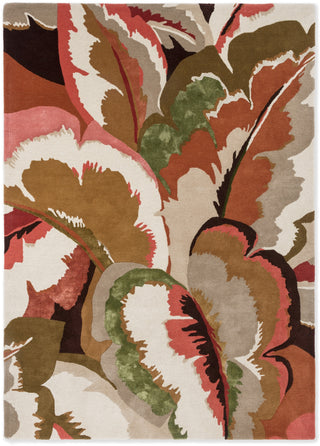 Brink and Campman Calathea Amber/Brazilian Rosewood Area Rug by Harlequin main image