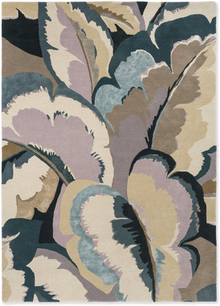Brink and Campman Calathea Shiitake/Wild Water Area Rug by Harlequin main image