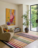 Brink and Campman Calla Pomegranate/Clementine Area Rug by Harlequin main image