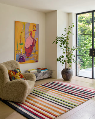 Brink and Campman Calla Pomegranate/Clementine Area Rug by Harlequin main image