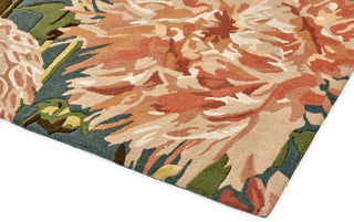 Brink and Campman Dahlia Coral/Wilderness Area Rug by Harlequin Corner Image