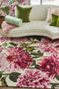 Brink and Campman Dahlia Fuchsia/Palm Area Rug by Harlequin Room Image Feature