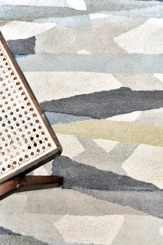 Brink and Campman Diffinity Oyster Area Rug by Harlequin Room Image Feature