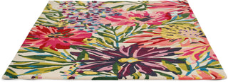 Brink and Campman Floreale Fuchsia Area Rug by Harlequin Angle Image