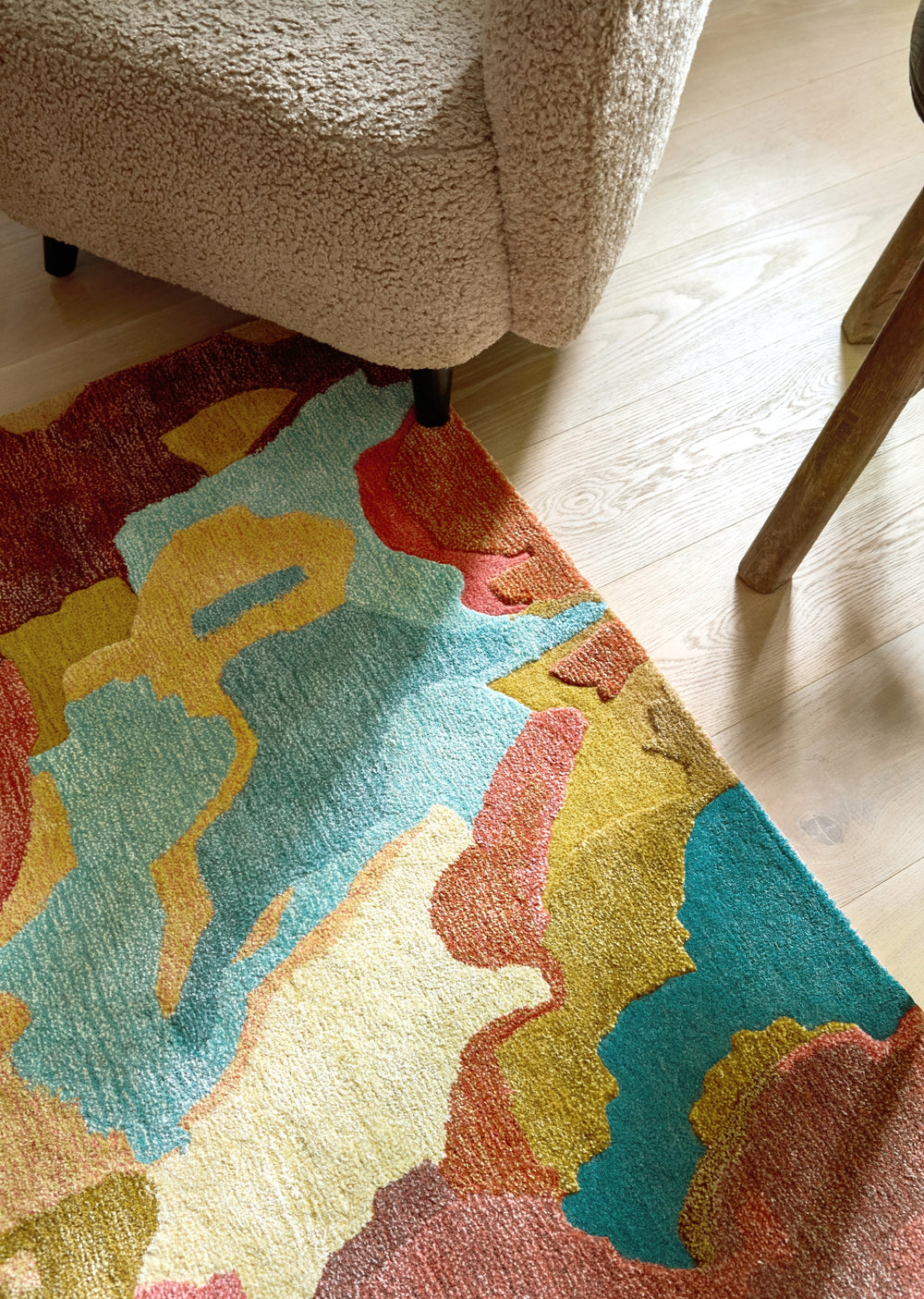 Brink and Campman Foresta Rosewood/Huckleberry Area Rug by Harlequin Room Image Feature
