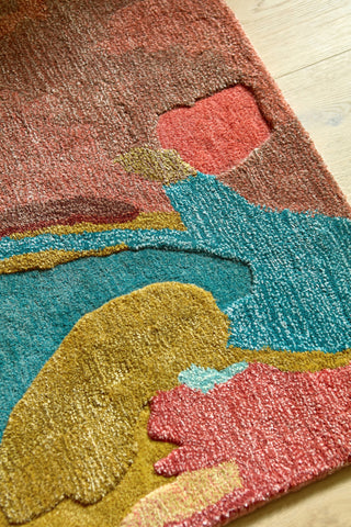Brink and Campman Foresta Rosewood/Huckleberry Area Rug by Harlequin Room Image Feature