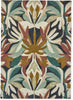 Brink and Campman Melora Positano/Succulent/Gold Area Rug by Harlequin main image