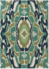 Brink and Campman Ixora Emerald/Palm/Chartreuse Area Rug by Harlequin main image
