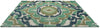Brink and Campman Ixora Emerald/Palm/Chartreuse Area Rug by Harlequin Angle Image