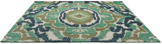 Brink and Campman Ixora Emerald/Palm/Chartreuse Area Rug by Harlequin Angle Image