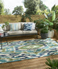 Brink and Campman Ixora Emerald/Palm/Chartreuse Area Rug by Harlequin Room Image Feature