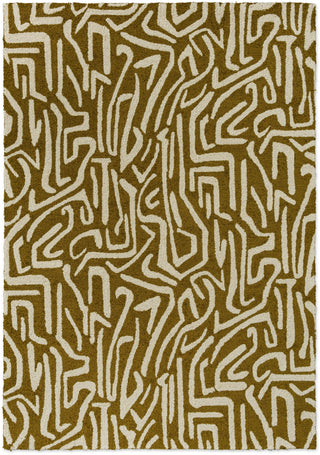 Brink and Campman Melodic Ochre/Gold Area Rug by Harlequin main image