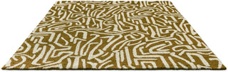 Brink and Campman Melodic Ochre/Gold Area Rug by Harlequin Angle Image