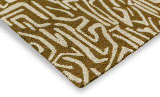 Brink and Campman Melodic Ochre/Gold Area Rug by Harlequin Corner Image