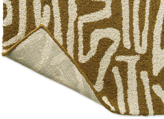 Brink and Campman Melodic Ochre/Gold Area Rug by Harlequin Fold Image