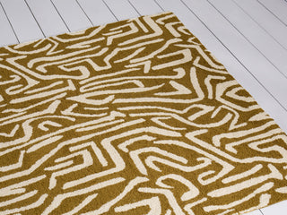 Brink and Campman Melodic Ochre/Gold Area Rug by Harlequin Room Image Feature