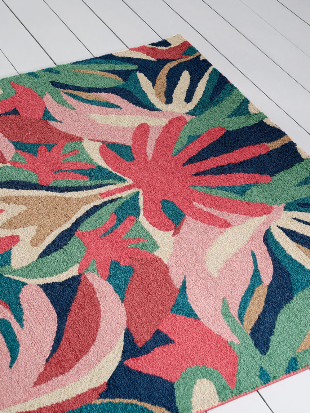 Brink and Campman Melora Pink Area Rug by Harlequin Room Image Feature