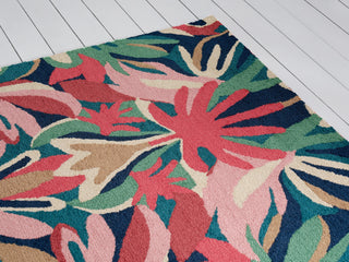 Brink and Campman Melora Pink Area Rug by Harlequin Room Image Feature