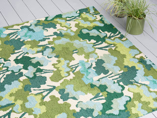 Brink and Campman Tree Tops Green Area Rug by Harlequin Room Image Feature