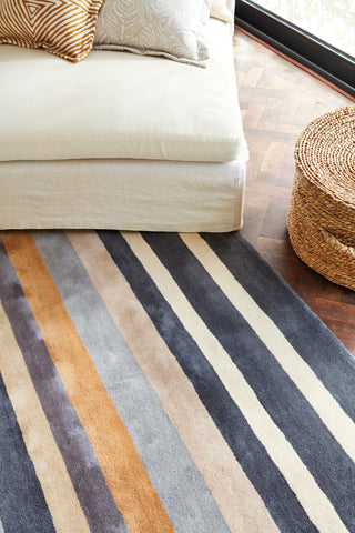 Brink and Campman Rosita Putty Area Rug by Harlequin Room Image Feature