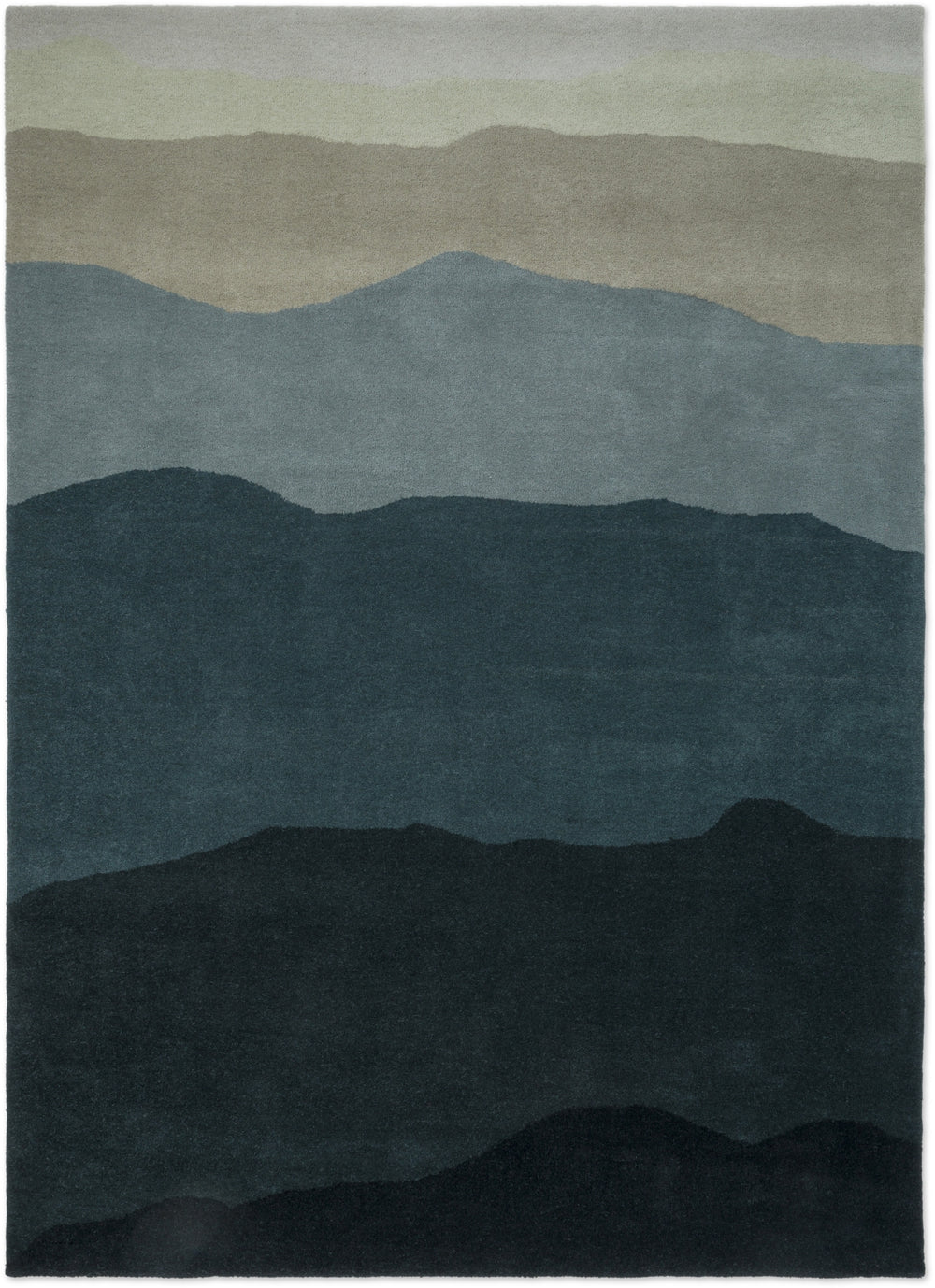 Brink and Campman Sedimetary Sedimentary Midnight Multi Area Rug by Harlequin