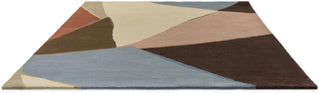 Brink and Campman Sumi Reflect Cornflour/Spice Area Rug by Harlequin Angle Image