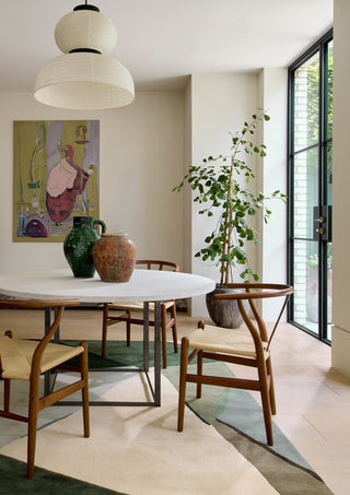 Brink and Campman Sumi Reflect Fern/Pistachio Area Rug by Harlequin Room Image Feature