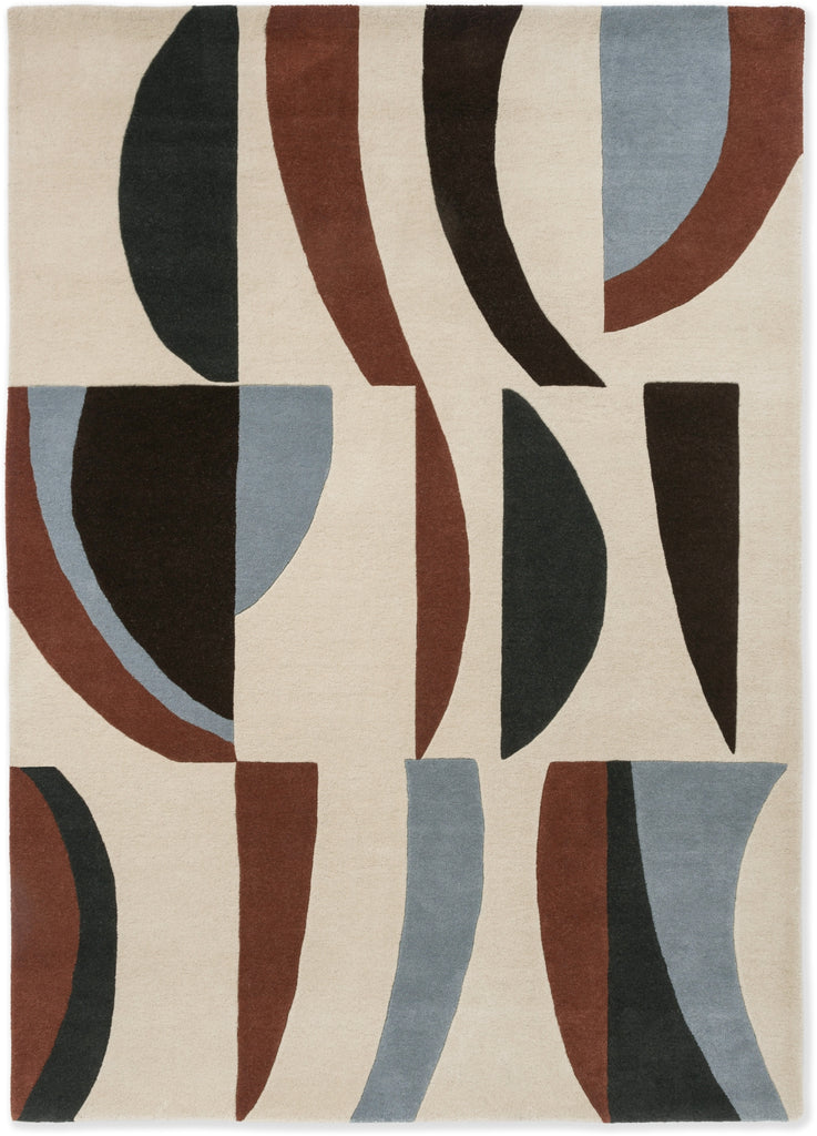 Brink and Campman Torillo Cornflower/Walnut Area Rug by Harlequin main image