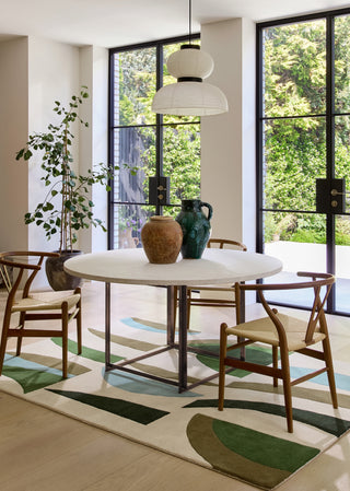 Brink and Campman Torillo Emerald/Azul Area Rug by Harlequin Room Image Feature