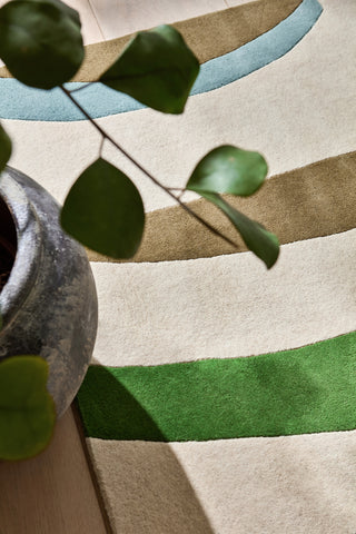 Brink and Campman Torillo Emerald/Azul Area Rug by Harlequin Room Image Feature