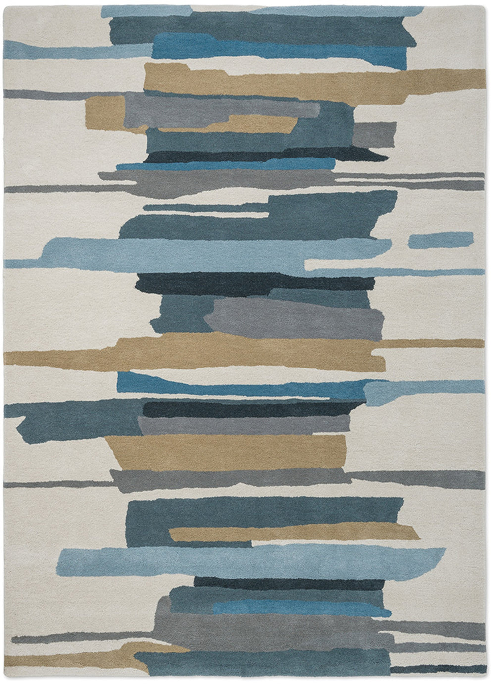Brink and Campman Zeal Indigo Multi Area Rug by Harlequin