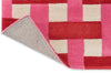 Brink and Campman Basket Weave Coral/Rose Area Rug by Harlequin x Sophie Robinson Fold Image