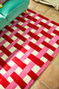 Brink and Campman Basket Weave Coral/Rose Area Rug by Harlequin x Sophie Robinson Room Image Feature