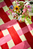 Brink and Campman Basket Weave Coral/Rose Area Rug by Harlequin x Sophie Robinson Room Image Feature