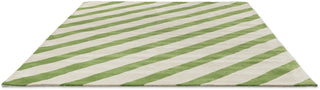 Brink and Campman Paper Straw Peridot Area Rug by Harlequin x Sophie Robinson Angle Image